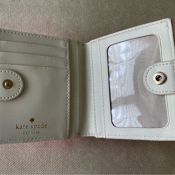 Kate Spade Pink Polka Dot Wallet - Picture 3 of 7